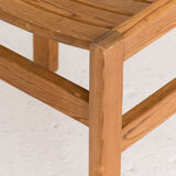 4 pine dining chairs