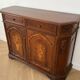 Antique Louis XVI buffet in solid wood and marquetry.