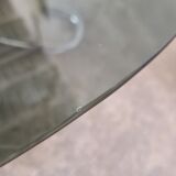 Glass coffee table