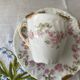 Duo of antique porcelain cups
