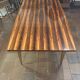 Table en ébène de Macassar laquée vers 1950