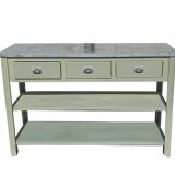 Wood console