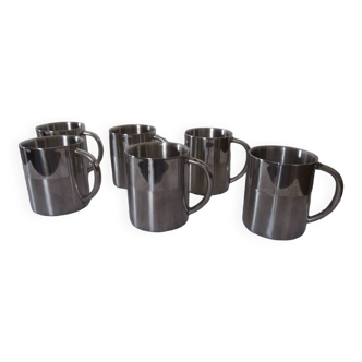 6 mugs alu