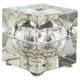 Cubosfera Glass Table Lamp attributed to Alessandro Mendini, Italy, 1968