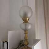 Electrified kerosene lamp