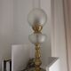 Electrified kerosene lamp