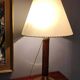 Burgundy Plexiglass and Brass Table Lamps by F. Loffredo, Italy 1980s