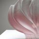 Vintage Walther Glas lotus bud vase, Germany, 1970s