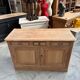 Buffet with 2 doors in oak from the early 20th century.