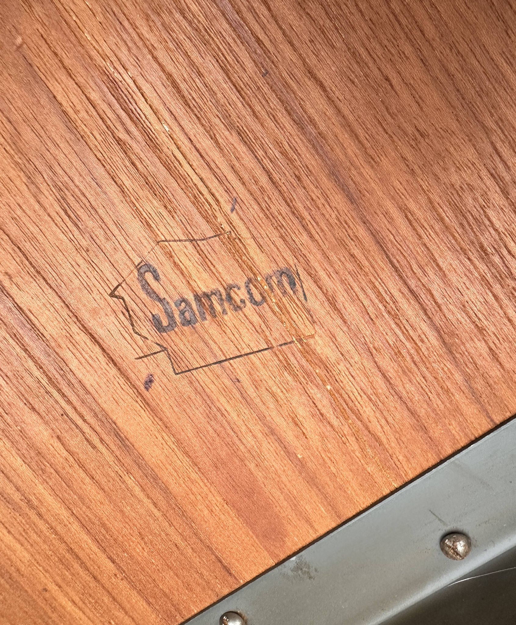 Teak dining table by samcom scandinavian