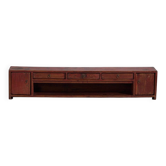 Buffet bas ancien en bois de pin - Chine, c.1930