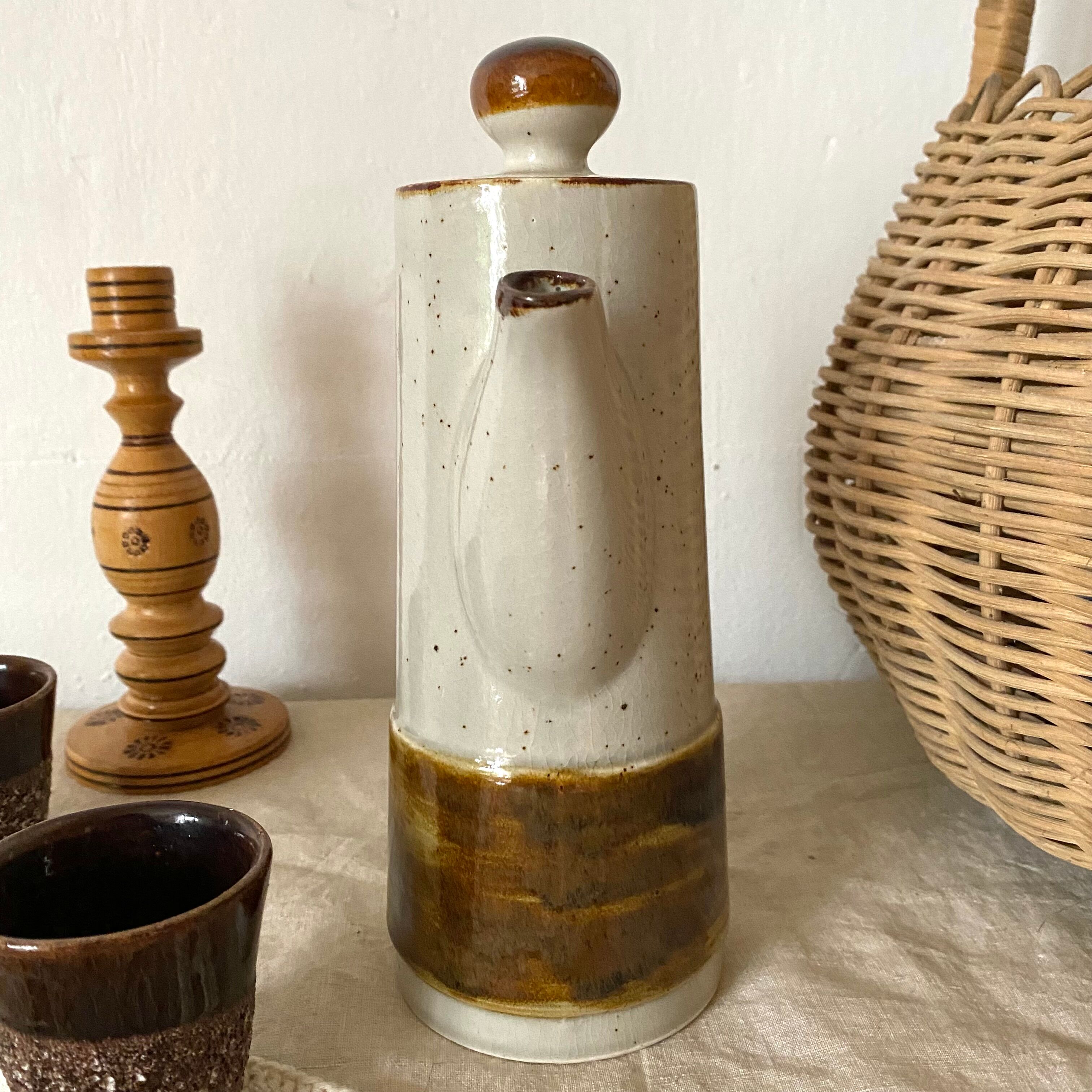 Vintage teapot for one person