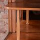 Antique Biedermeier Display Cabinet in Spruce, 1830s