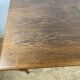 One drawer desk in solid oak 1900
