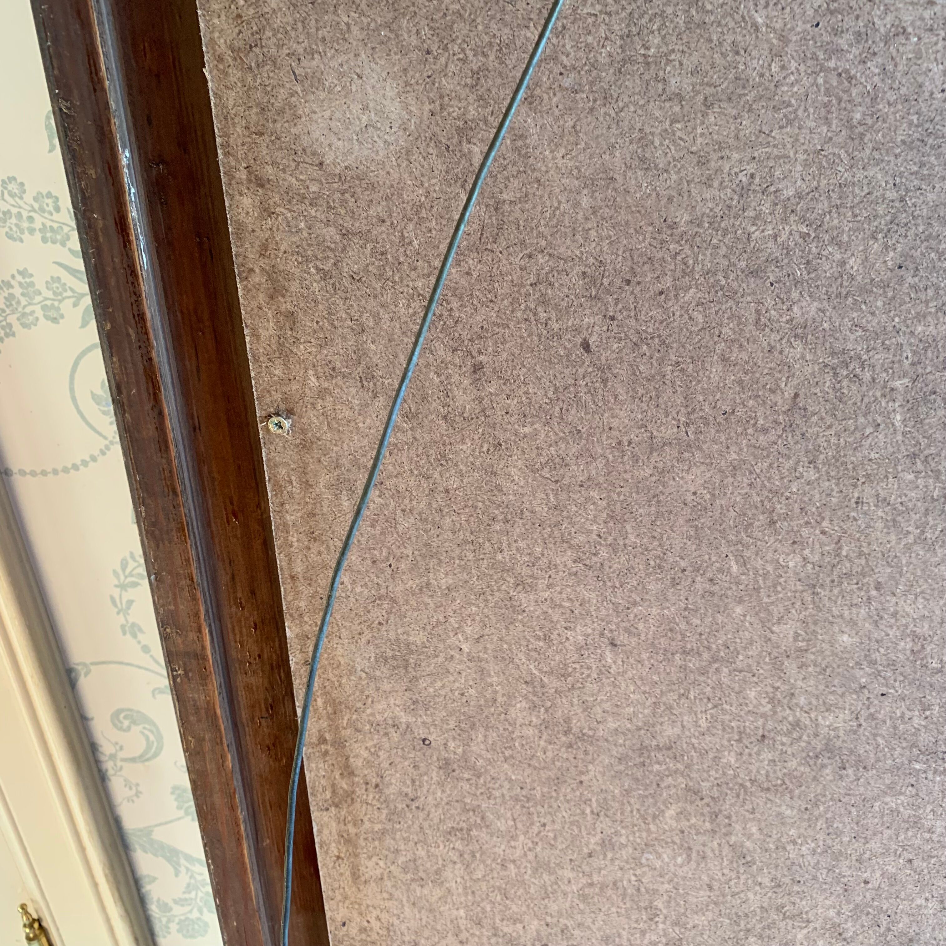 Trumeau gilded wood 116x94