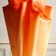 Xl lamp in draped resin, in the style of georgia jacob
