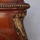 Golden bronze Louis XVI style mahogany bed