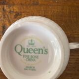 Queen's Fine Bone China March Daffodils with its saucer and spoon