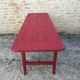 Folding brewery table