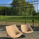Pair of Oyster armchairs F156 and F157 by Pierre Paulin, late 1950s-60s.