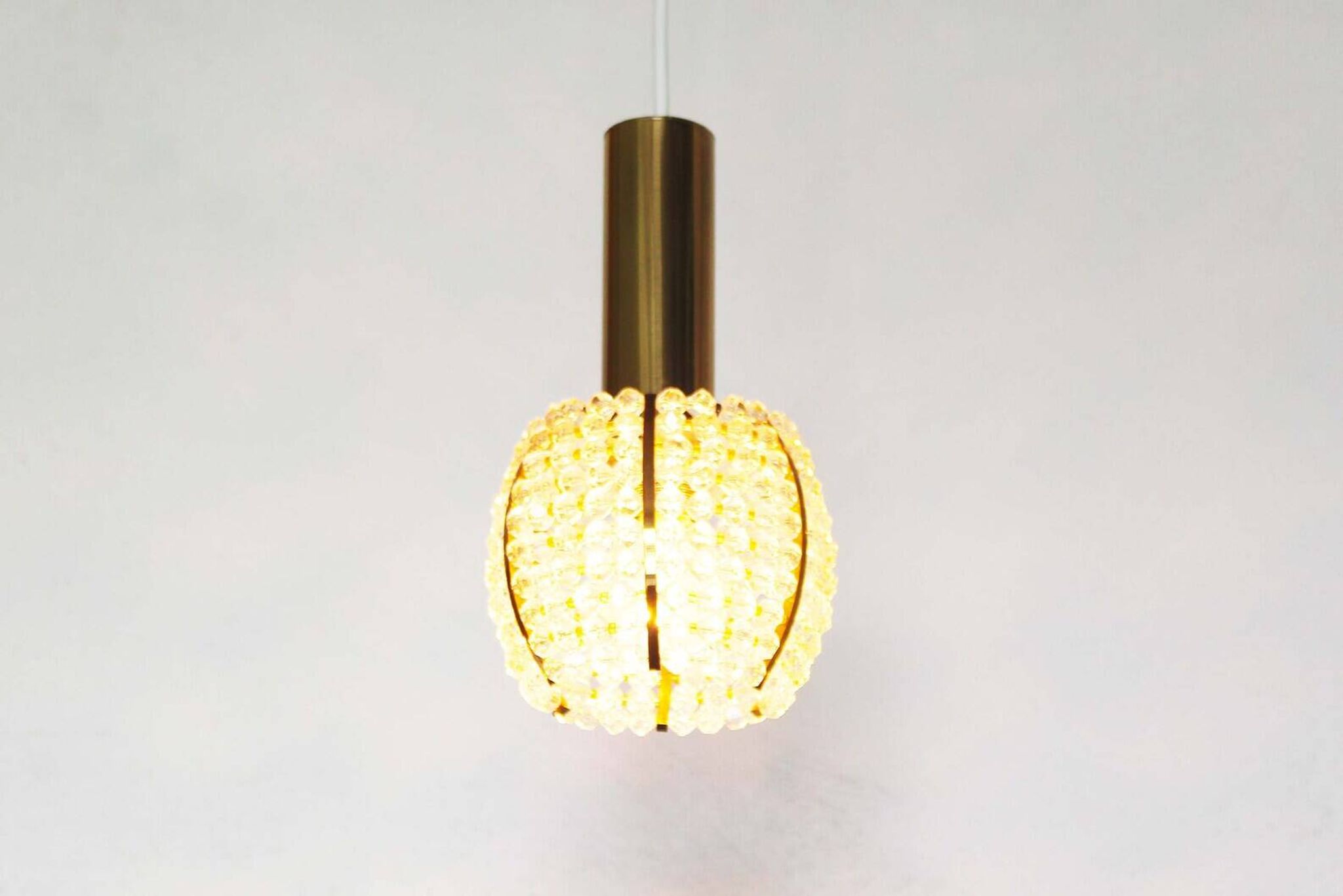 Lustre suspension Petit Vintage par Emil Stejnar pour Rupert Nikoll