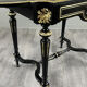 Living room table with flaps in Napoléon III style, 19th century.