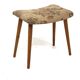 Tabouret scandinave en hêtre, Suède, 1960