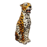 Leopard statue ceramic