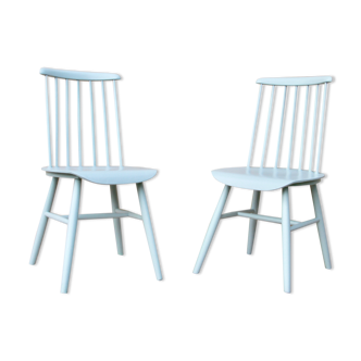 Paire de chaises fanett d'Ilmari Tapiovaara circa 1950/60