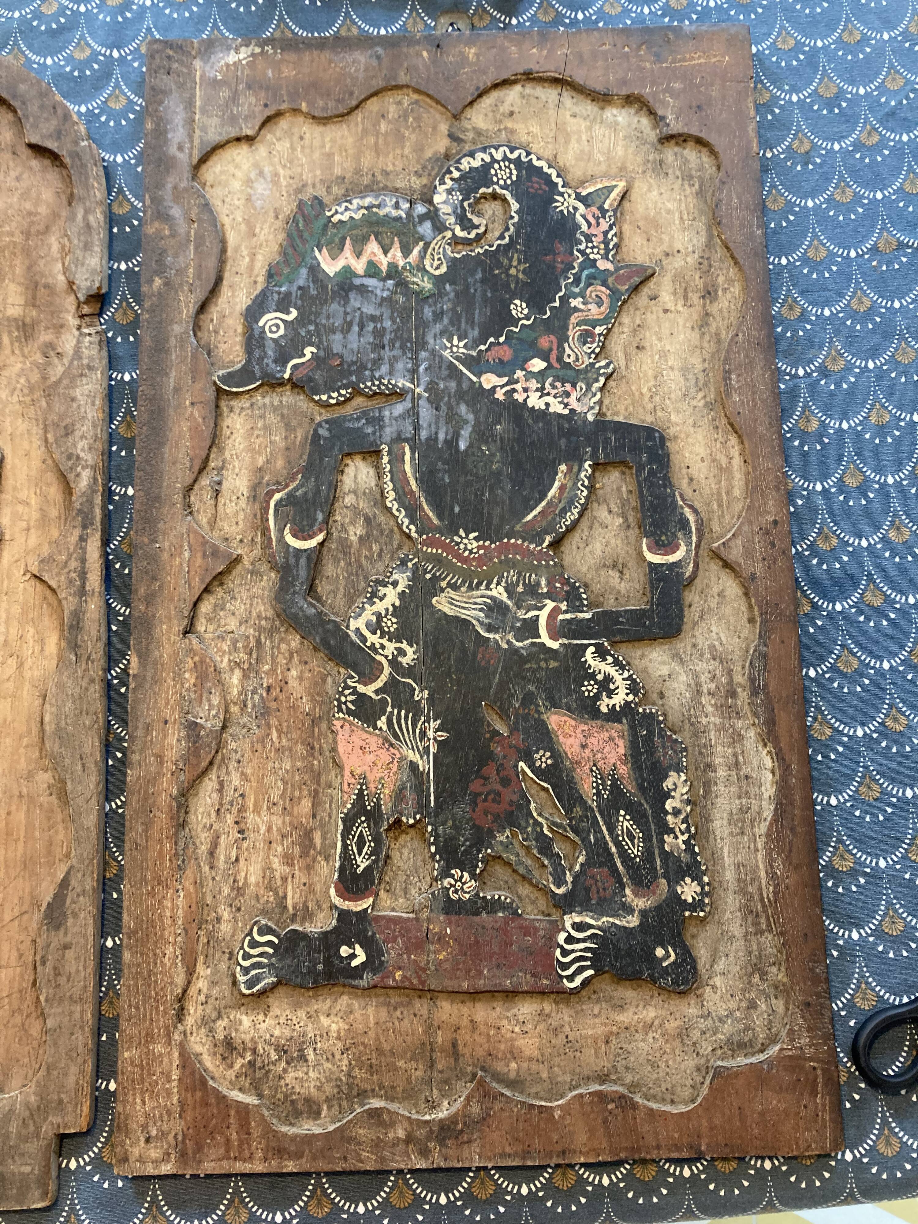 Indonesian shutters for decoration