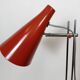 Vintage Red Table Lamp by Josef Hůrka for Lidokov, 1960s