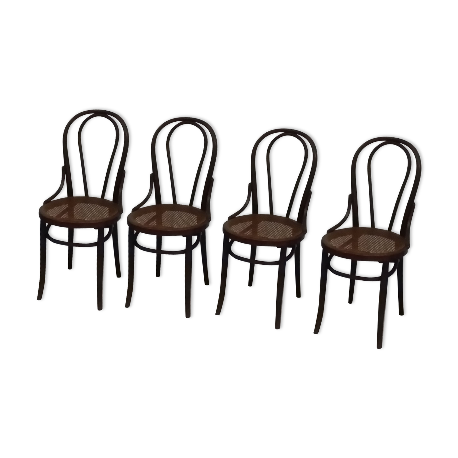 Lot de 4 chaises bistrot thonet
