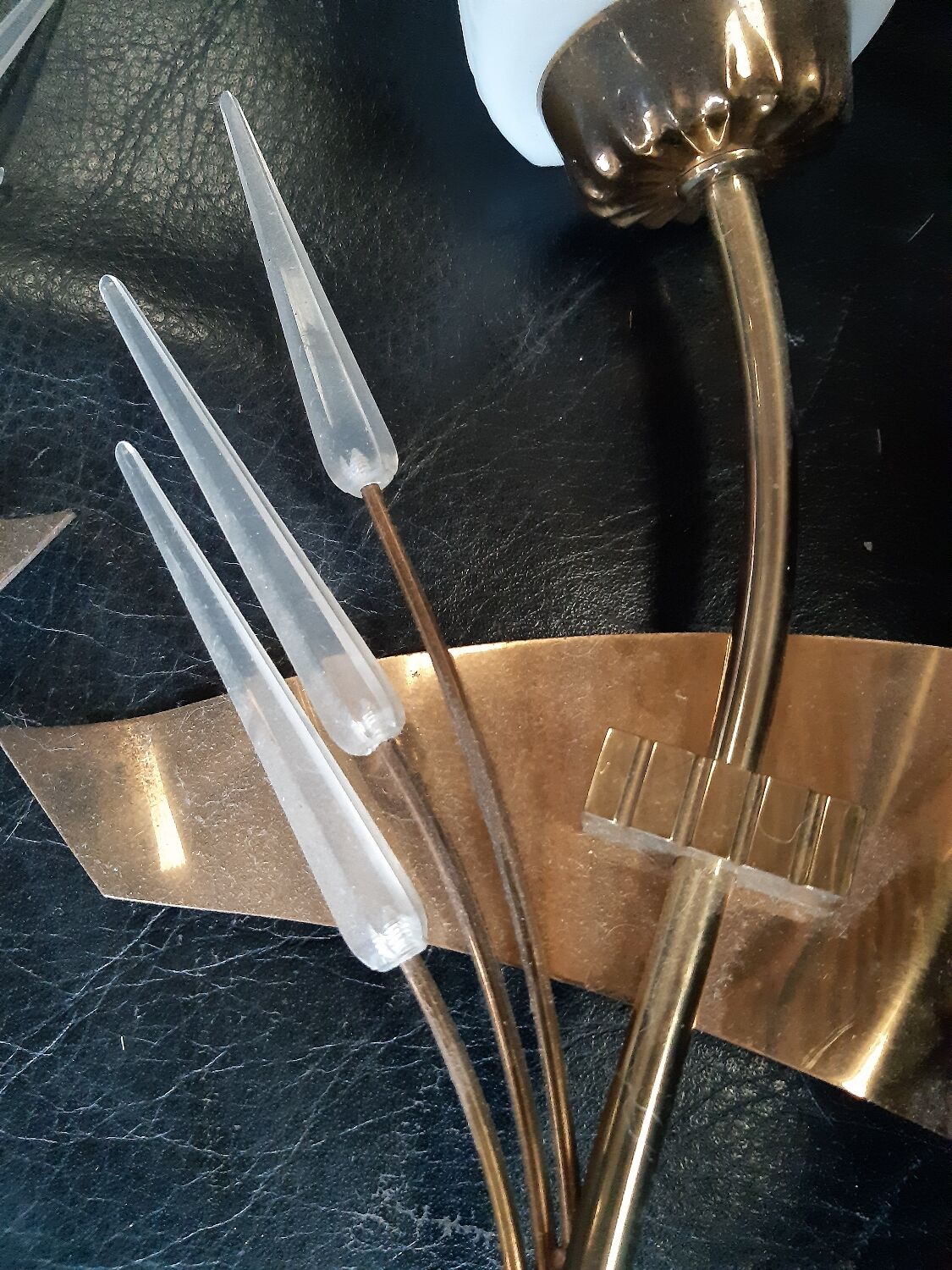 Pair of vintage wall lights