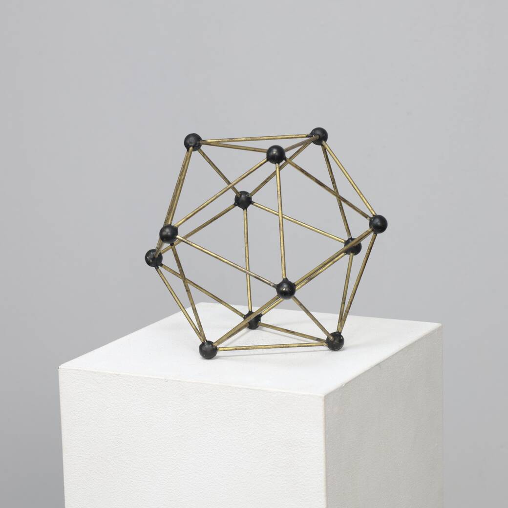 Handmade Atomium Model Sculpture, Belgium, 1960s