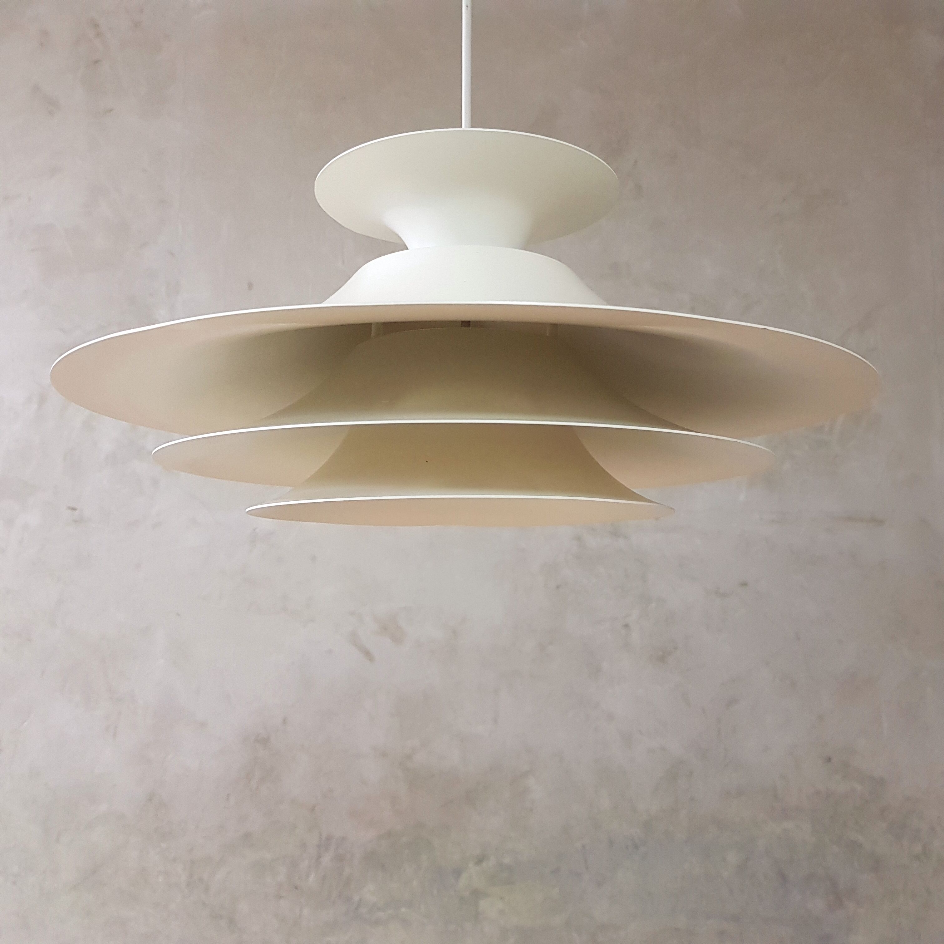 Danish  white hanging lamp