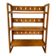 Vintage folding bookshelf, circa 1960