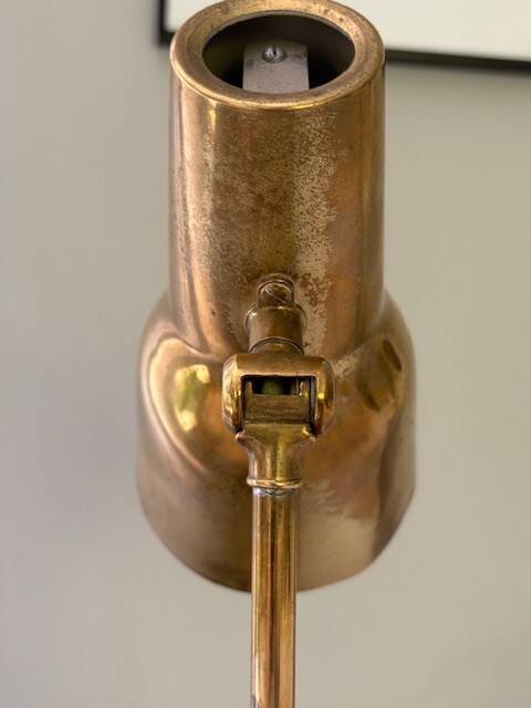 Falkensbergs Belysning brass floor lamp - Sweden 50s/60s