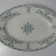 Oval dish iron earth compiegne
