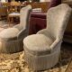 Fauteuils crapaud en velours