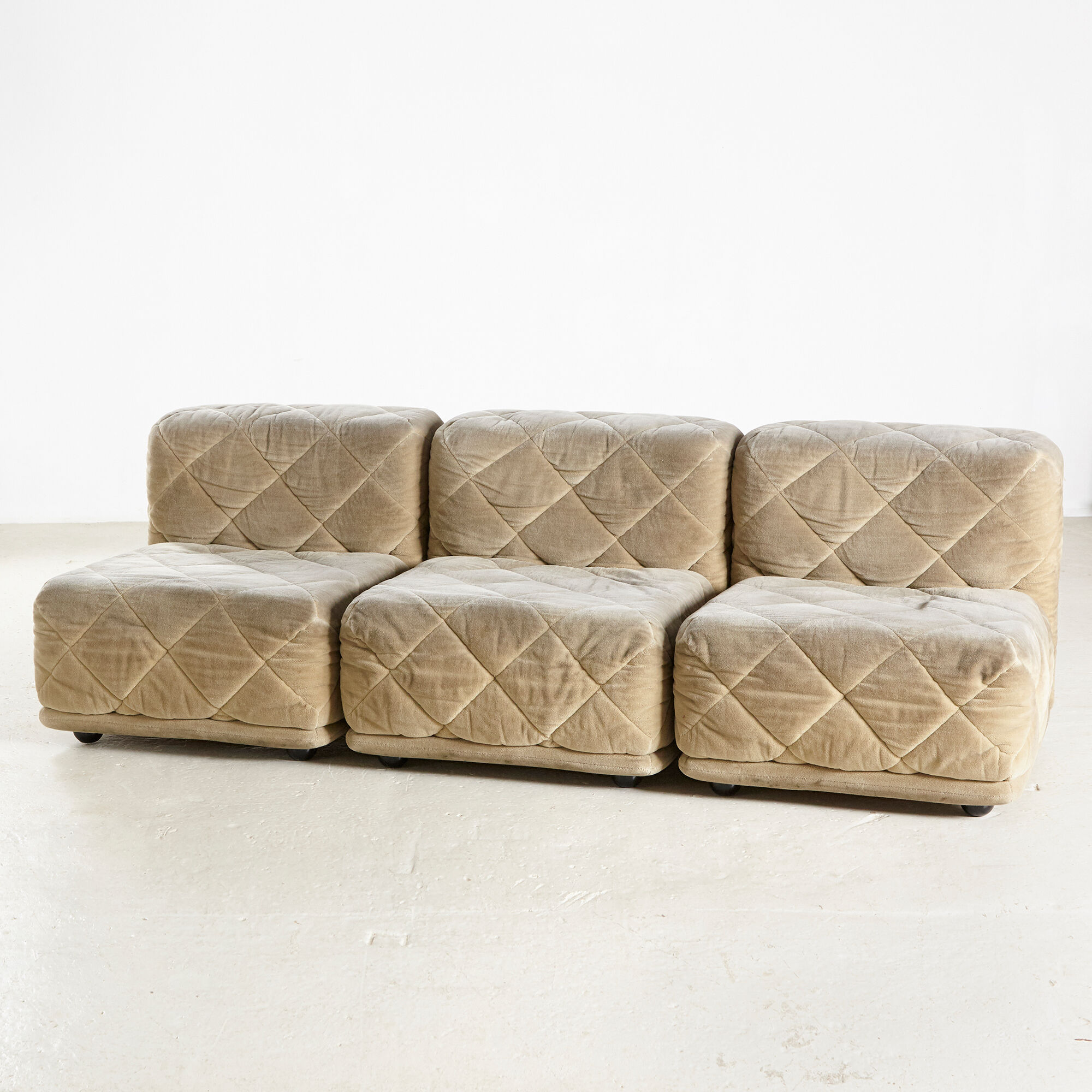 Rhombos modular sofa set by Karl Wittmann for Wittmann, set of 3
