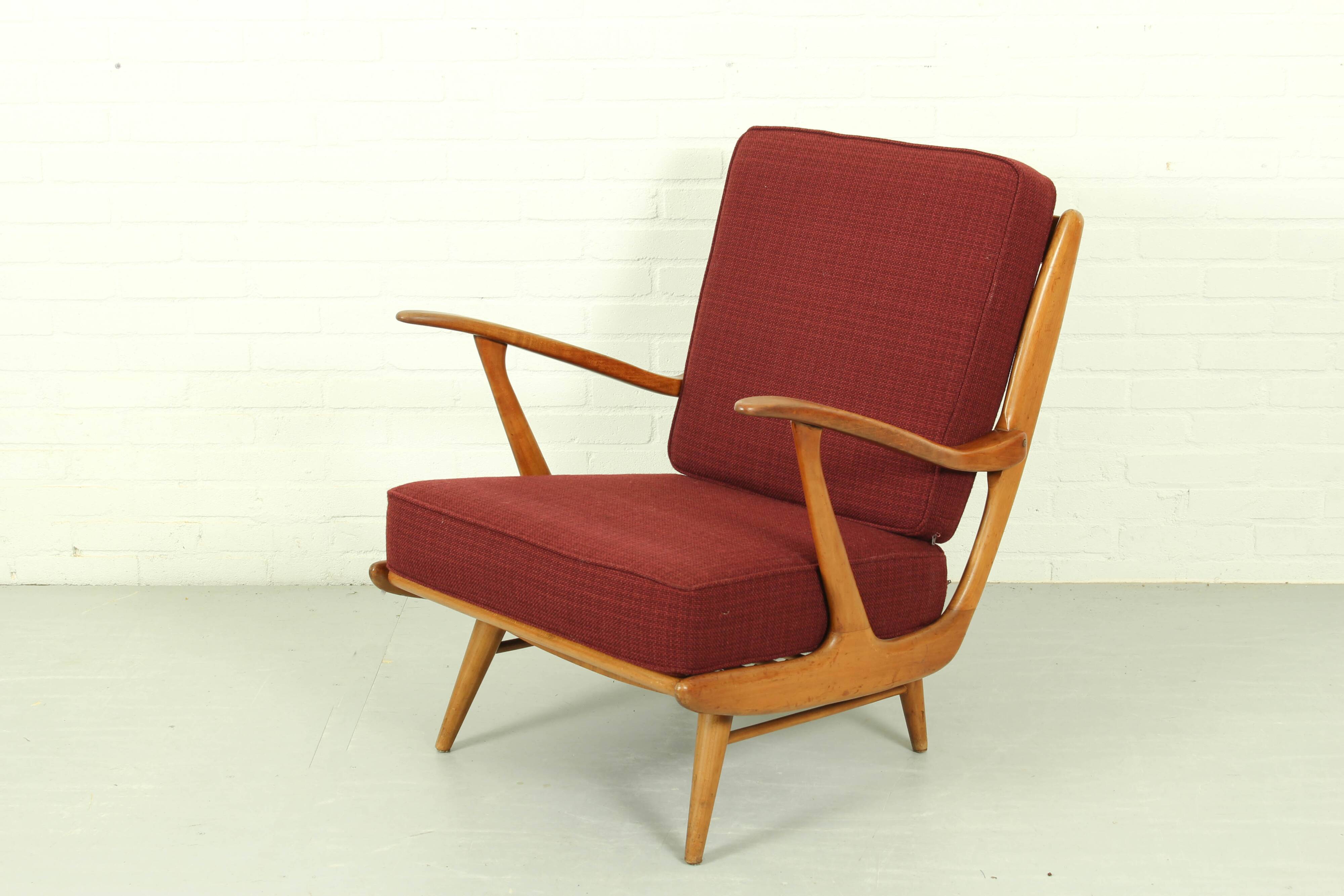 Canapés et fauteuils lounge au design vintage Sprij / Spuij’s, années 1960