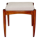 Edmund Homa stool beige-cream seat - structural fabric