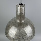 60s 70s ceiling lamp hanging lamp by Temde Leuchten glass space age design