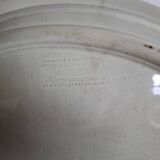 Large oval ceramic platter