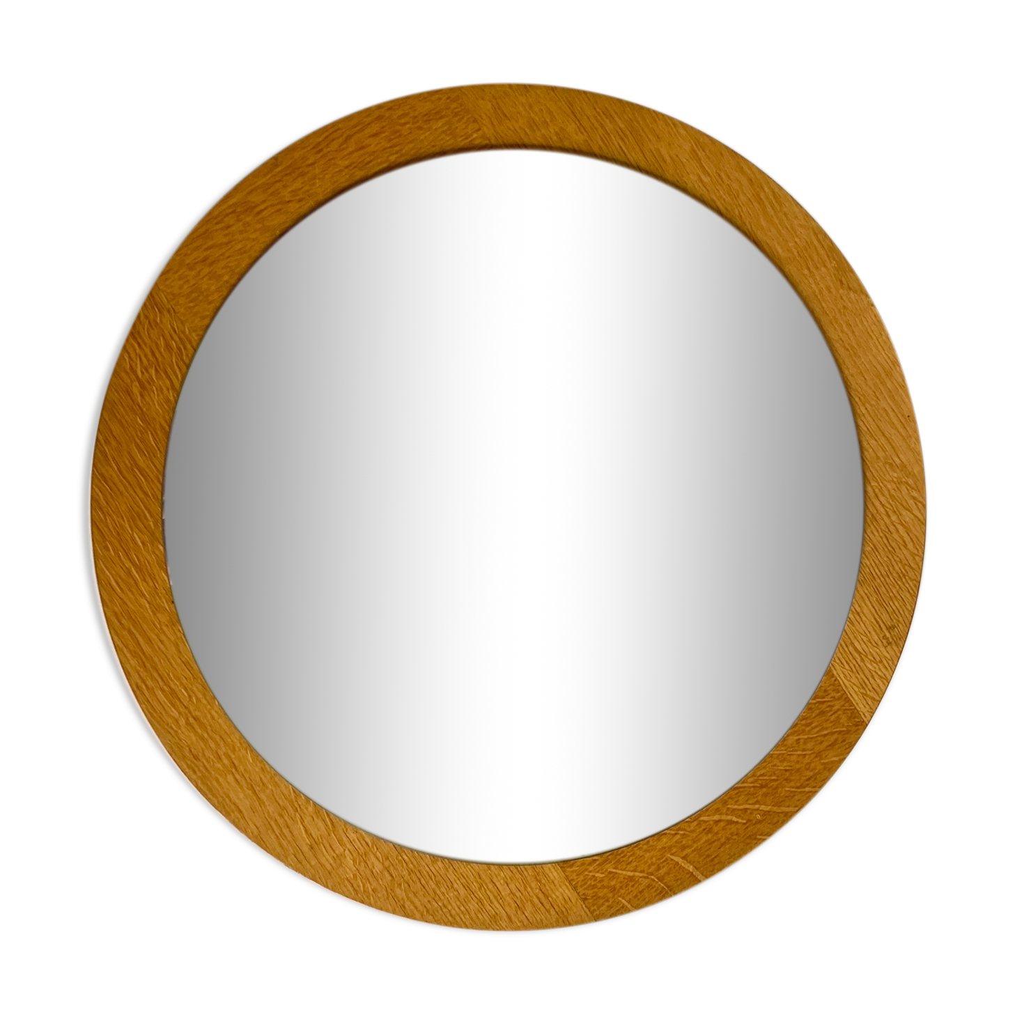 Mid-century round wall mirror, 1960