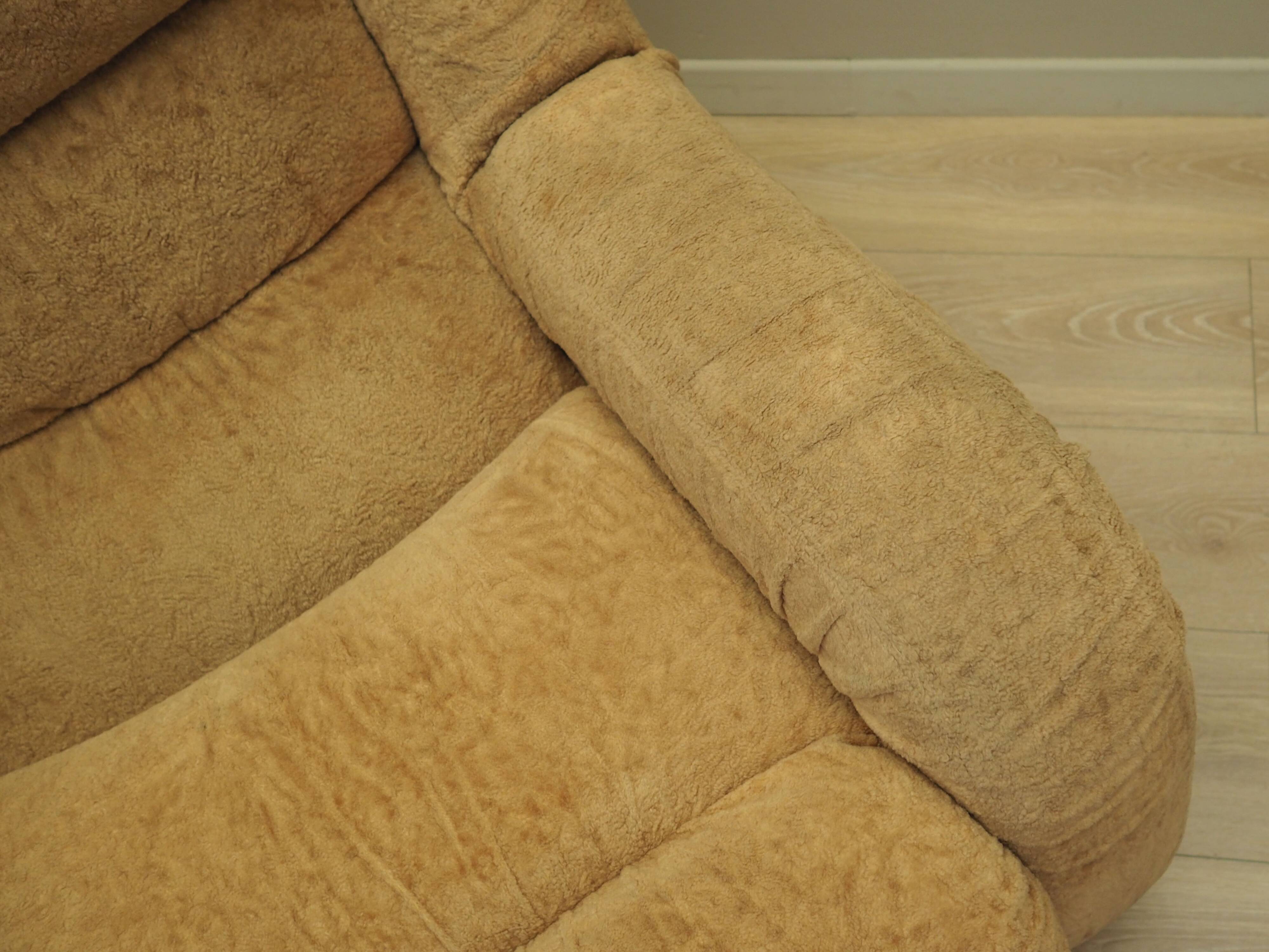 Beige armchair, Italian design, 1960s, production: Italy