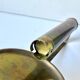 Vintage brass Scandinavian Art Deco wall candle holder sconce
