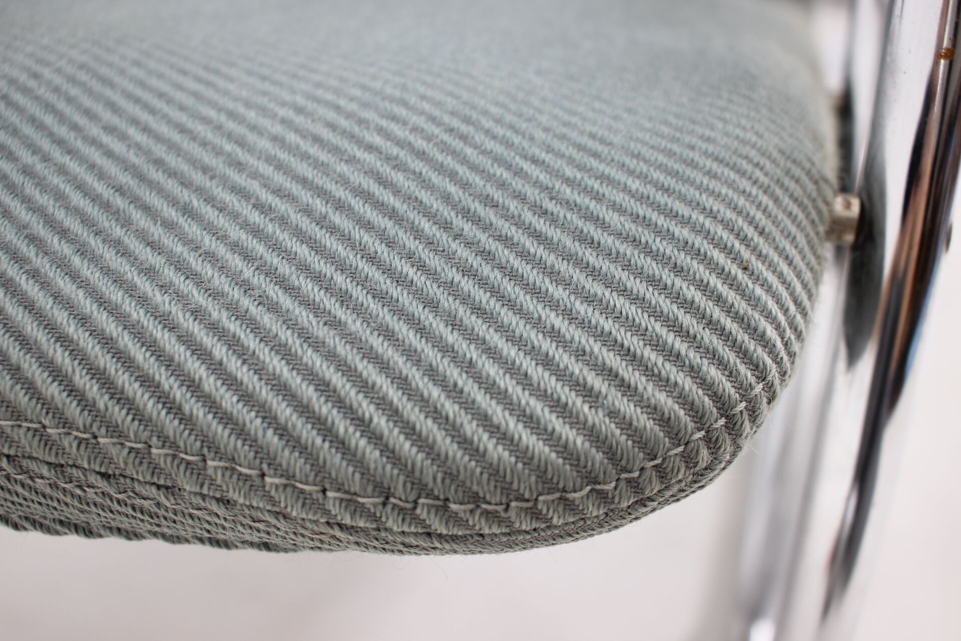 1970s Pair of Rare Tubular Armchairs