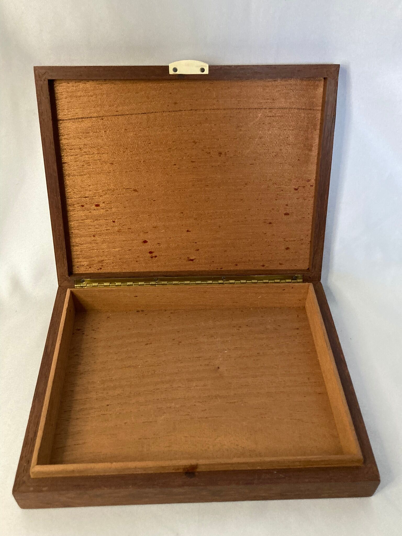 Old cigar box engraving L'Eté DECARIS rosewood early twentieth century