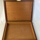 Old cigar box engraving L'Eté DECARIS rosewood early twentieth century